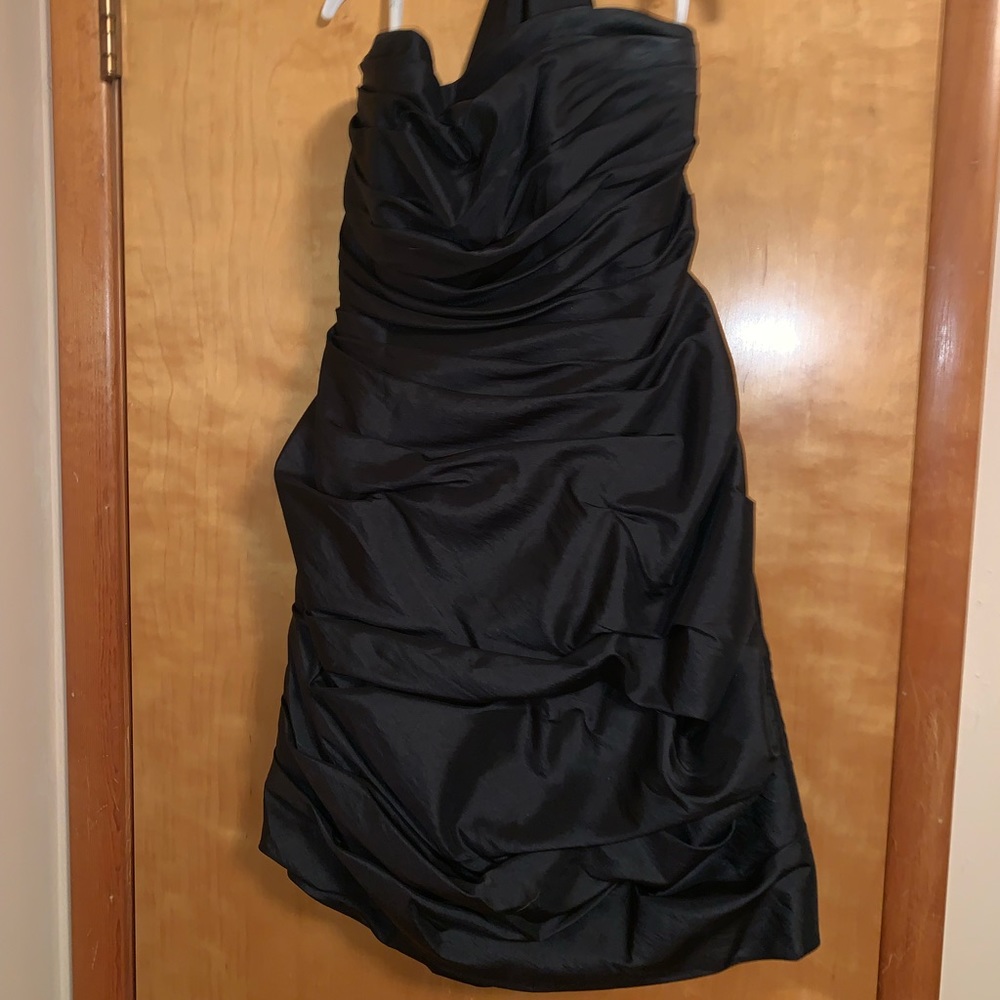 Sophia Tolli size 18 black bridesmaid dress